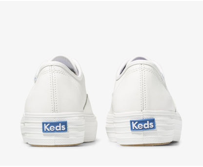 Triple Leather White