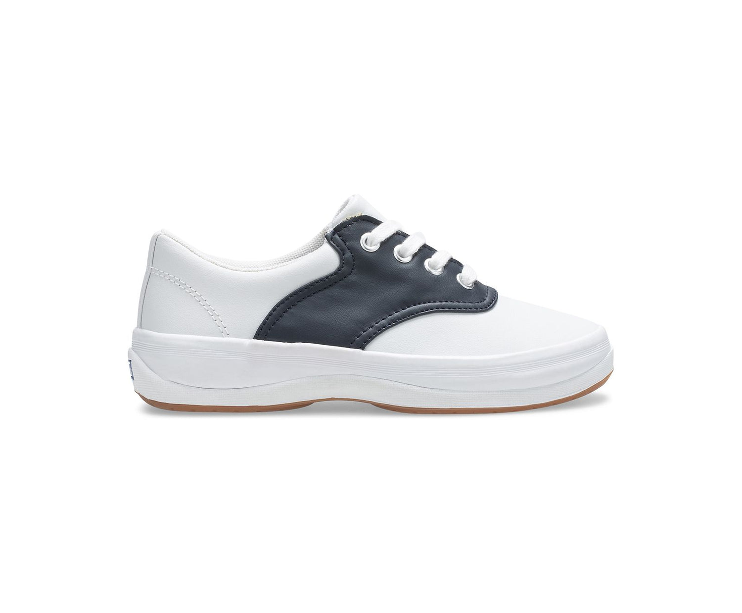 Little Kid's School Days Sneaker White / Classic Navy