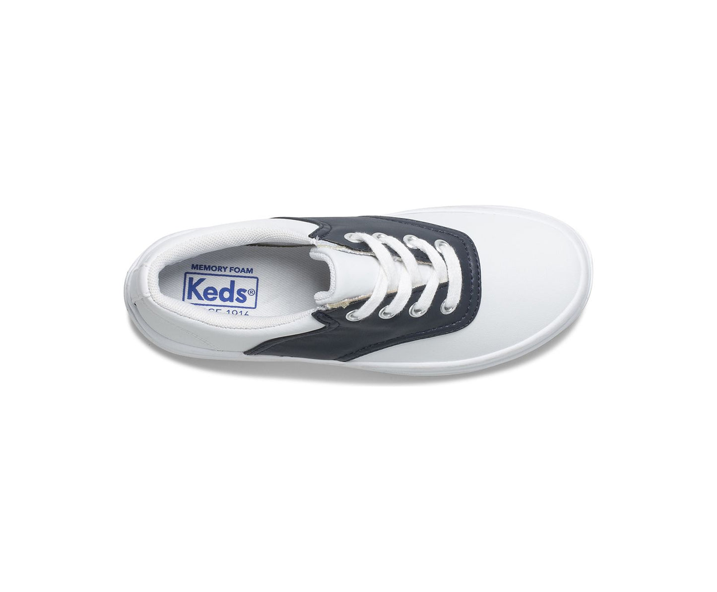 Little Kid's School Days Sneaker White / Classic Navy
