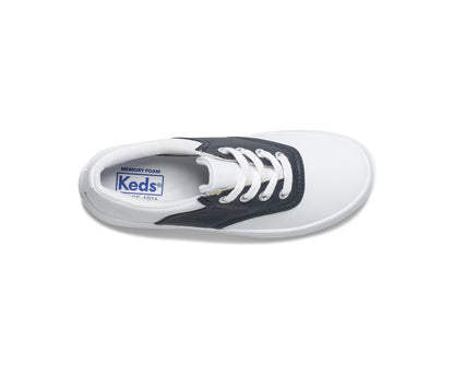 Little Kid's School Days Sneaker White / Classic Navy