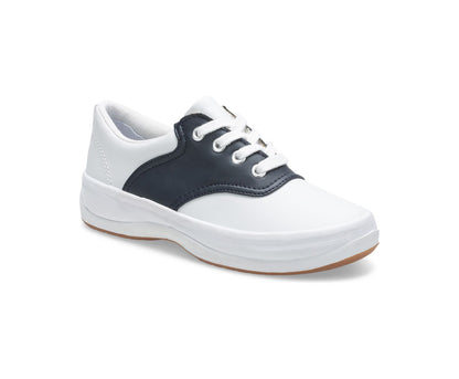 Little Kid's School Days Sneaker White / Classic Navy