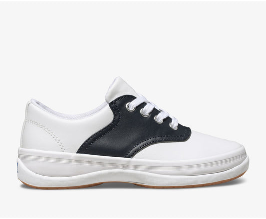 Big Kid's School Days Sneaker White / Classic Navy