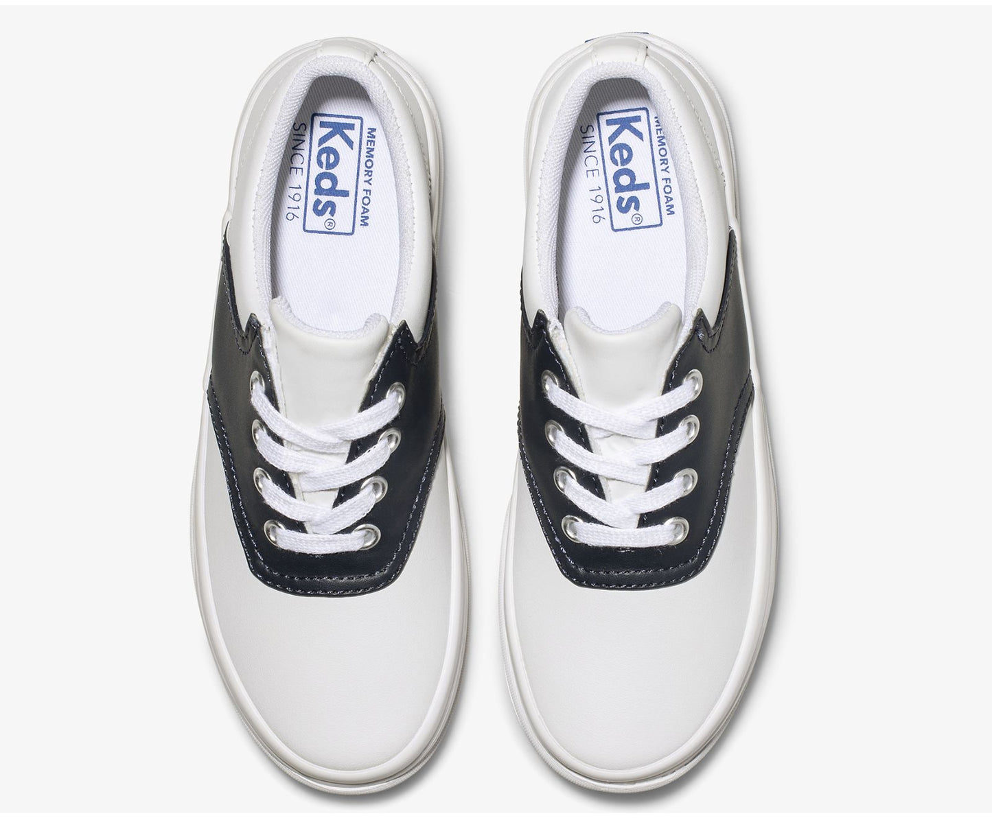 Big Kid's School Days Sneaker White / Classic Navy
