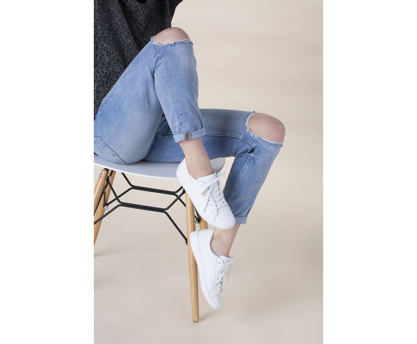 Ace Leather White