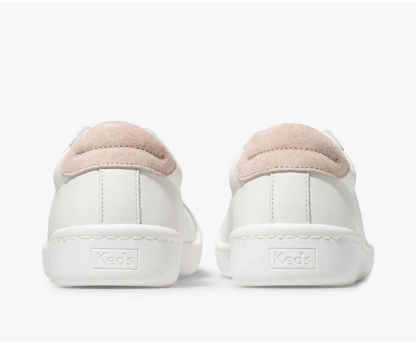 Ace Leather White Blush