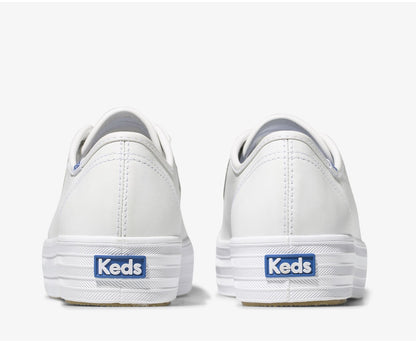 Triple Kick Leather White