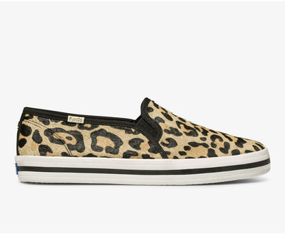 x kate spade new york Calf Hair Slip On Leopard