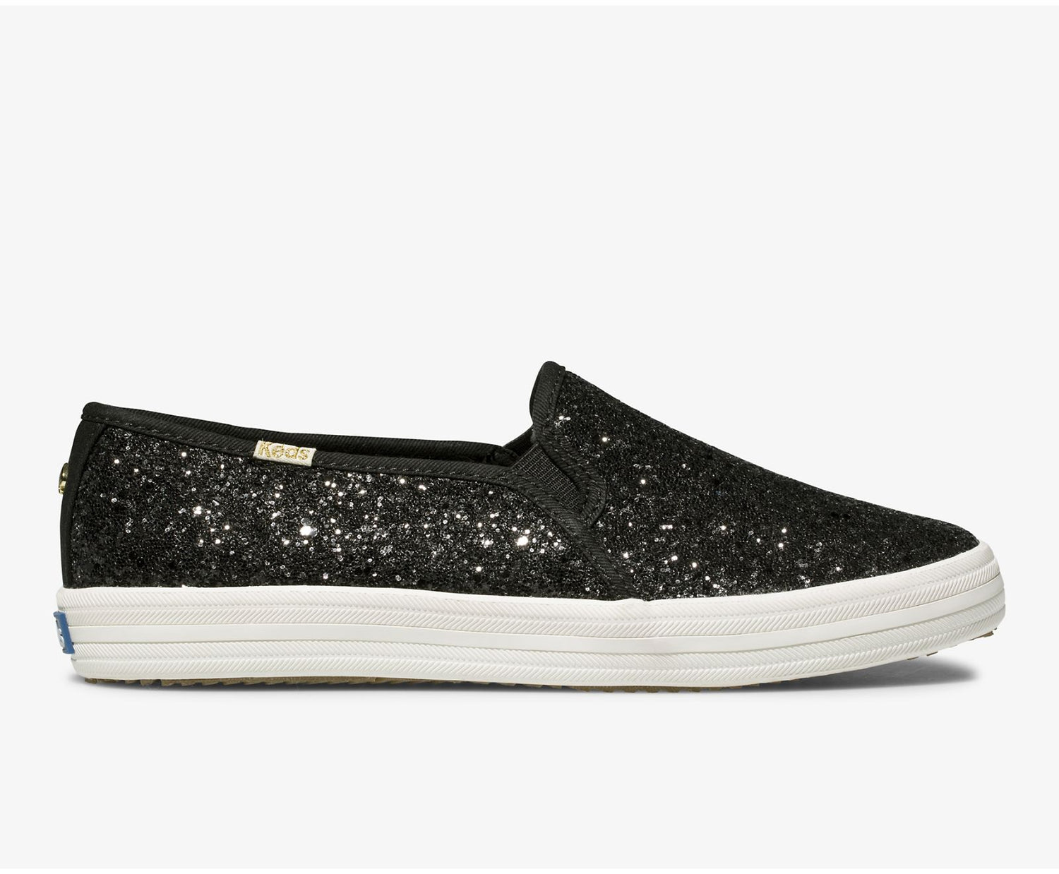 x kate spade new york Double Decker Glitter Black