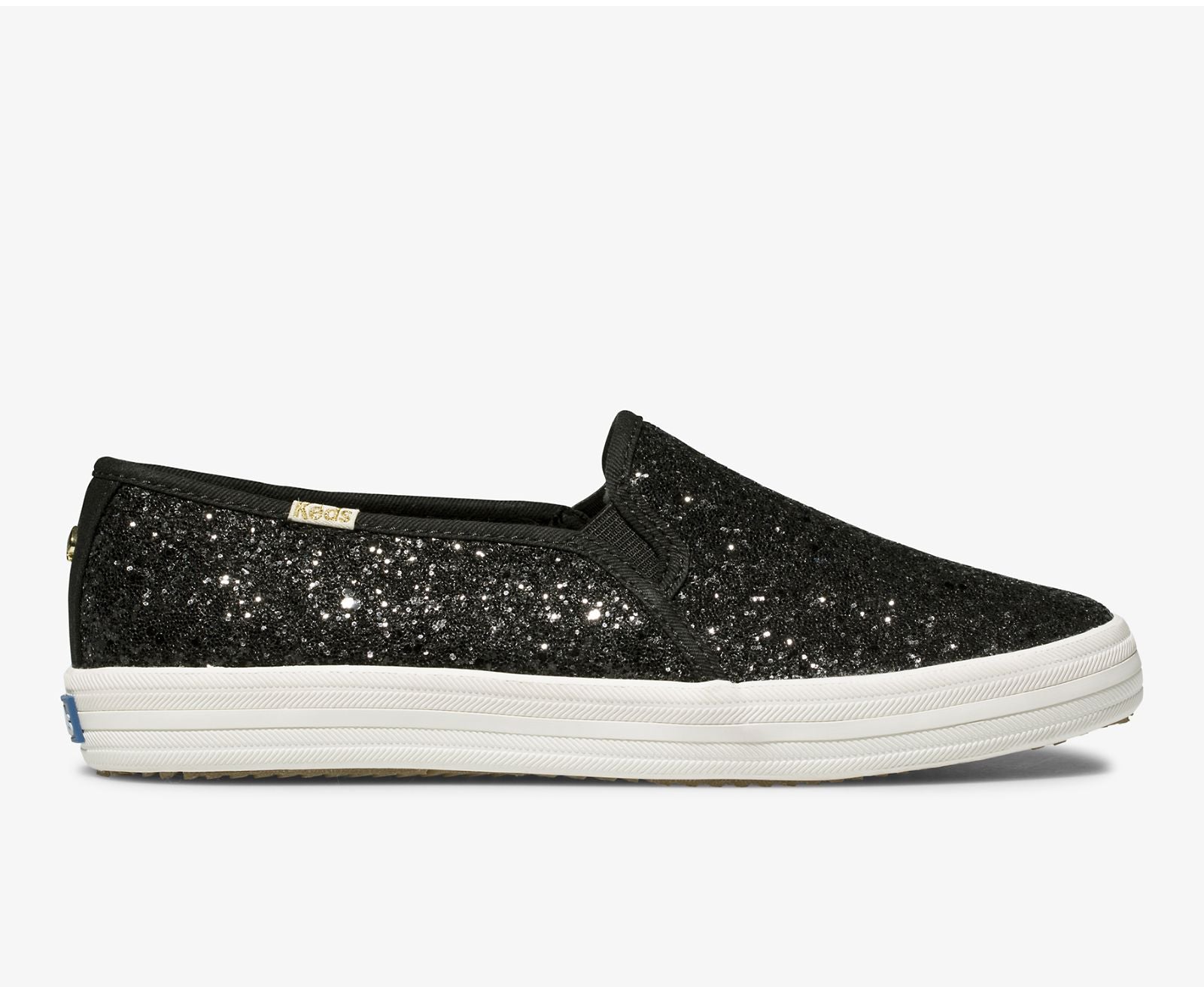 x kate spade new york Double Decker Glitter Black
