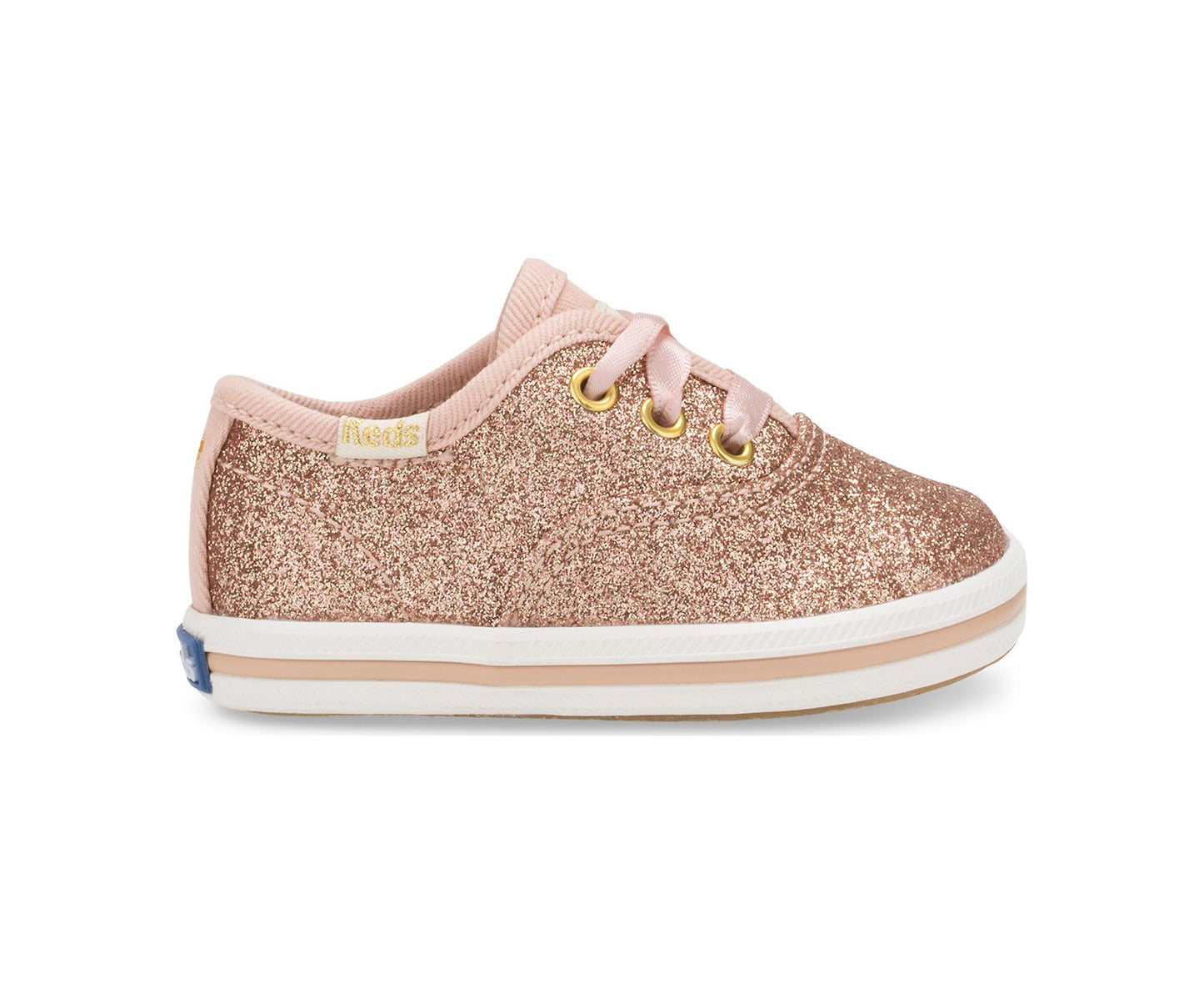 Little Kid's x kate spade new york Champion Glitter Crib Sneaker Rose Gold