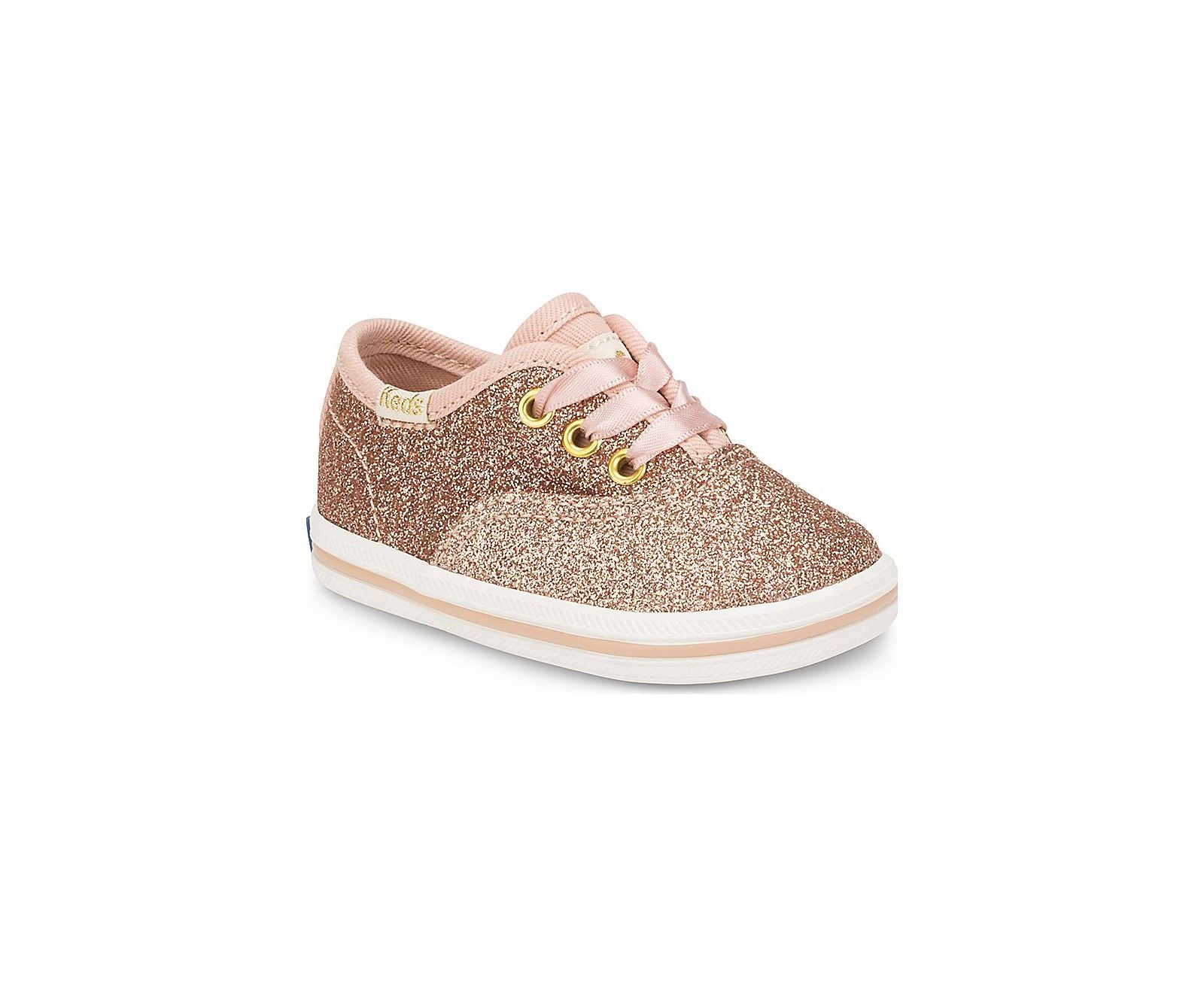 Little Kid's x kate spade new york Champion Glitter Crib Sneaker Rose Gold