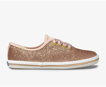 Big Kid's x kate spade new york Champion Glitter Sneaker Rose Gold