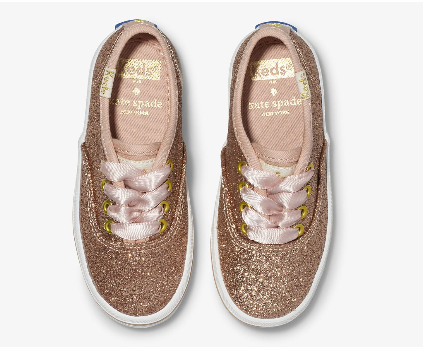 Little Kid's x kate spade new york Champion Glitter Sneaker Rose Gold