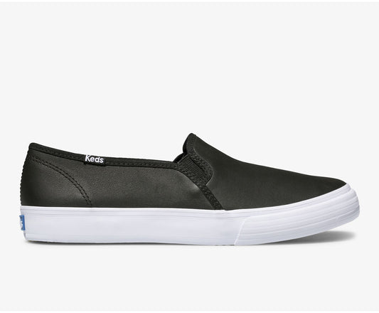 Double Decker Leather Black