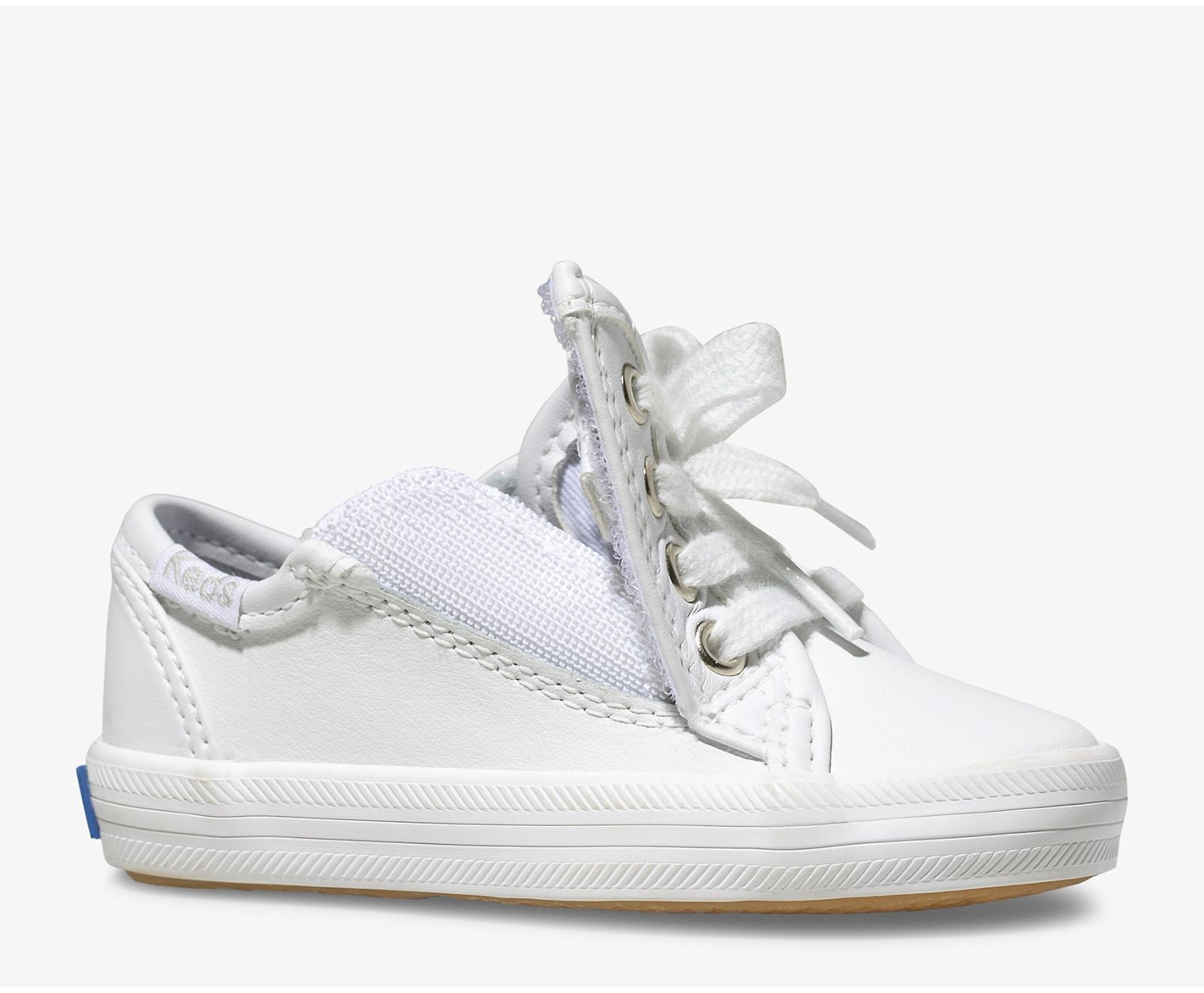 Big Kid's Kickstart Jr. Leather Sneaker White Leather