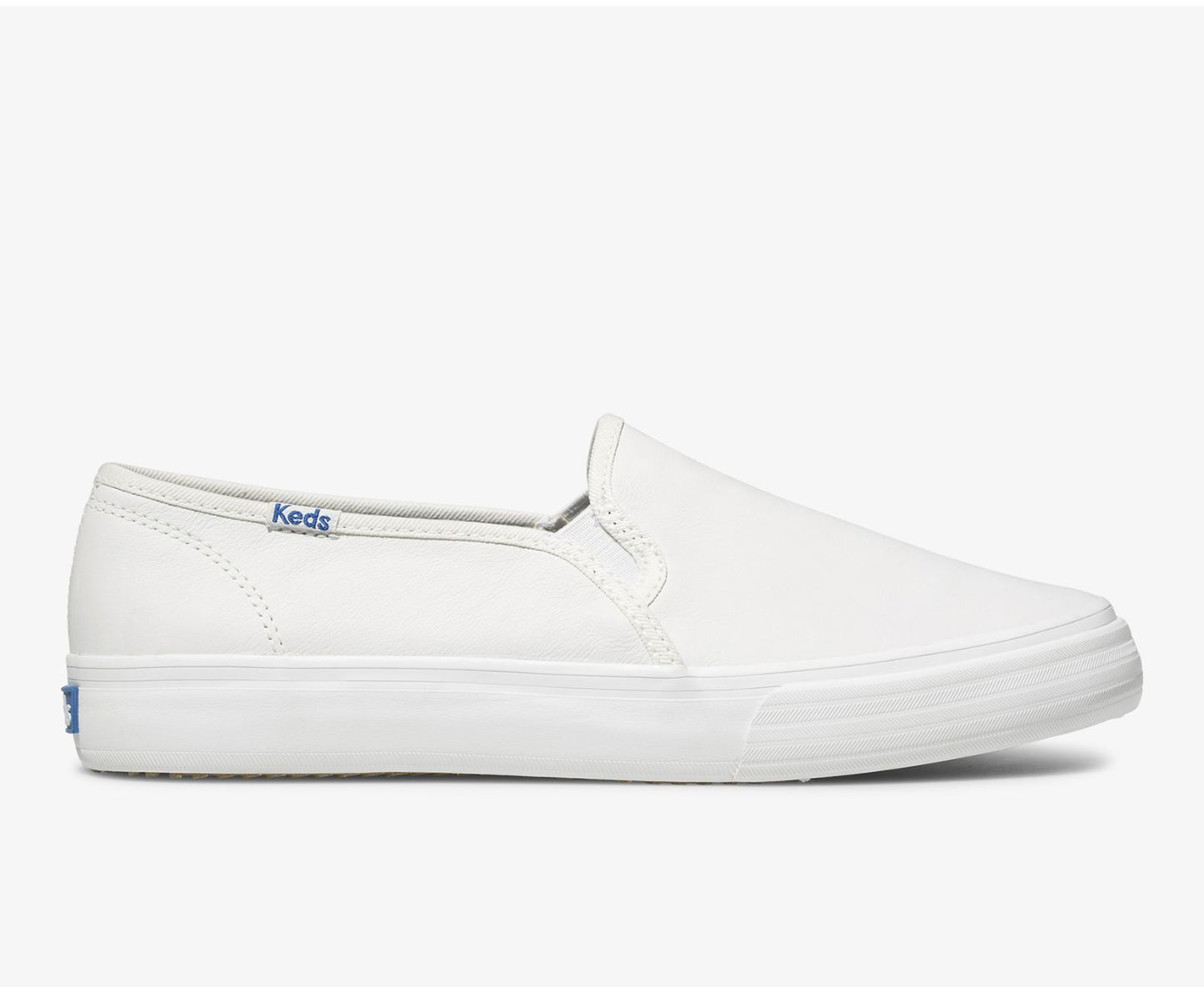Double Decker Leather White