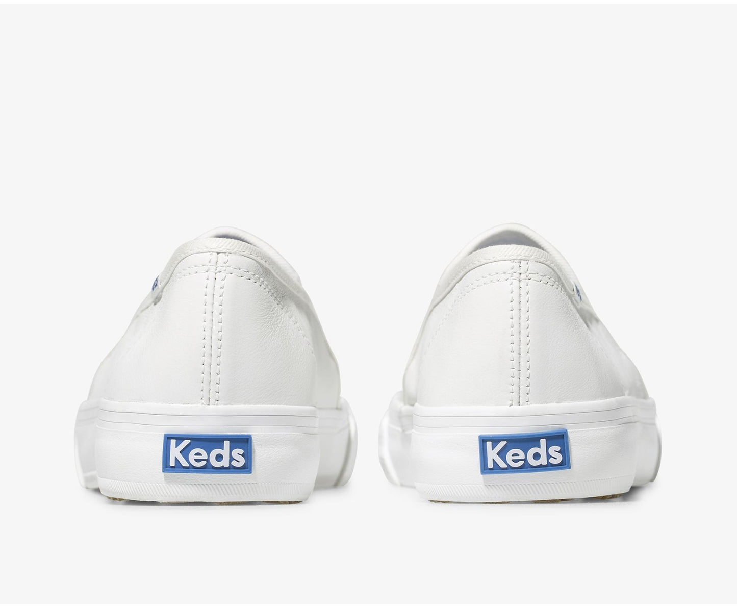 Double Decker Leather White