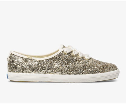 x kate spade new york Champion Glitter Platinum Gold