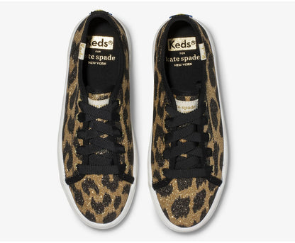Big Kid's x kate spade new york Kickstart Glitter Leopard Glitter Leopard