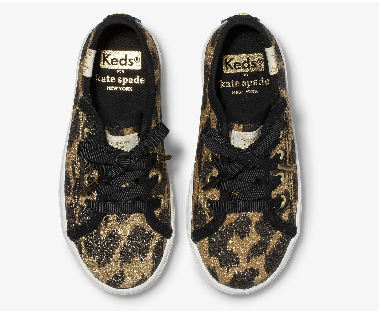 Little Kid's x kate spade new york Kickstart Jr. Glitter Leopard Glitter Leopard