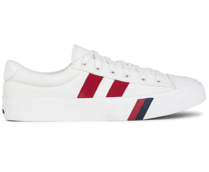 Royal Plus Canvas White Red