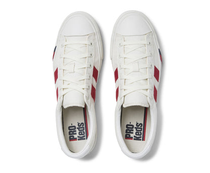 Royal Plus Canvas White Red