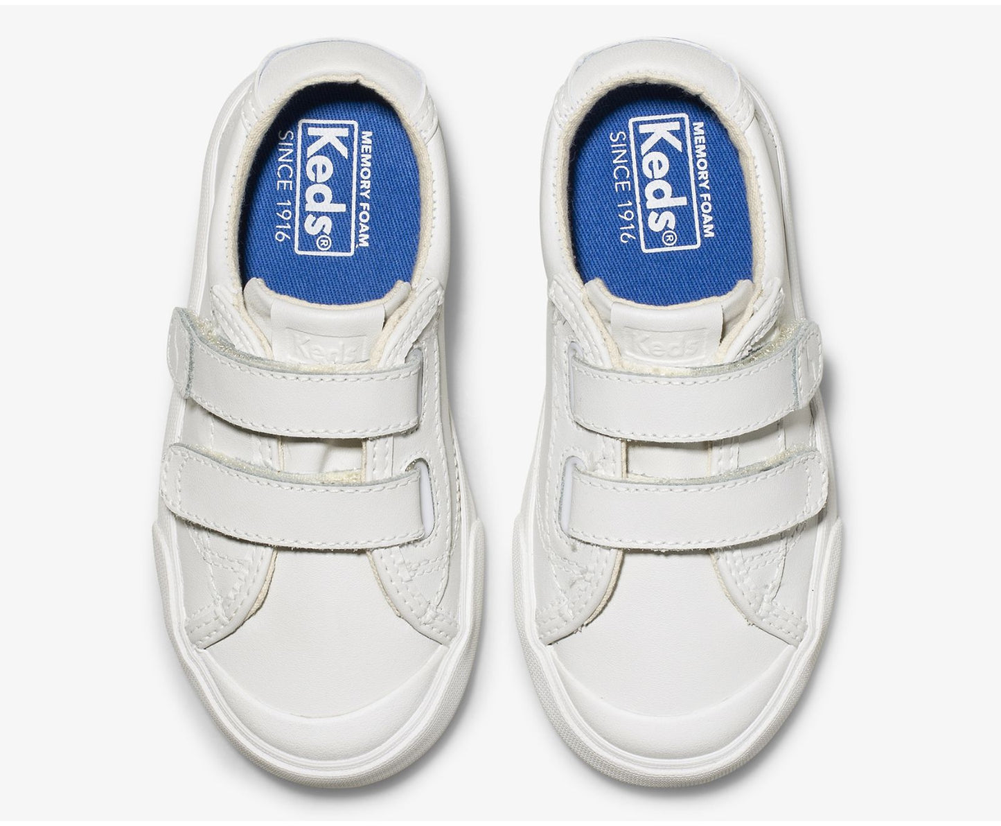 Little Kid's Crew Kick 75 2V Leather White