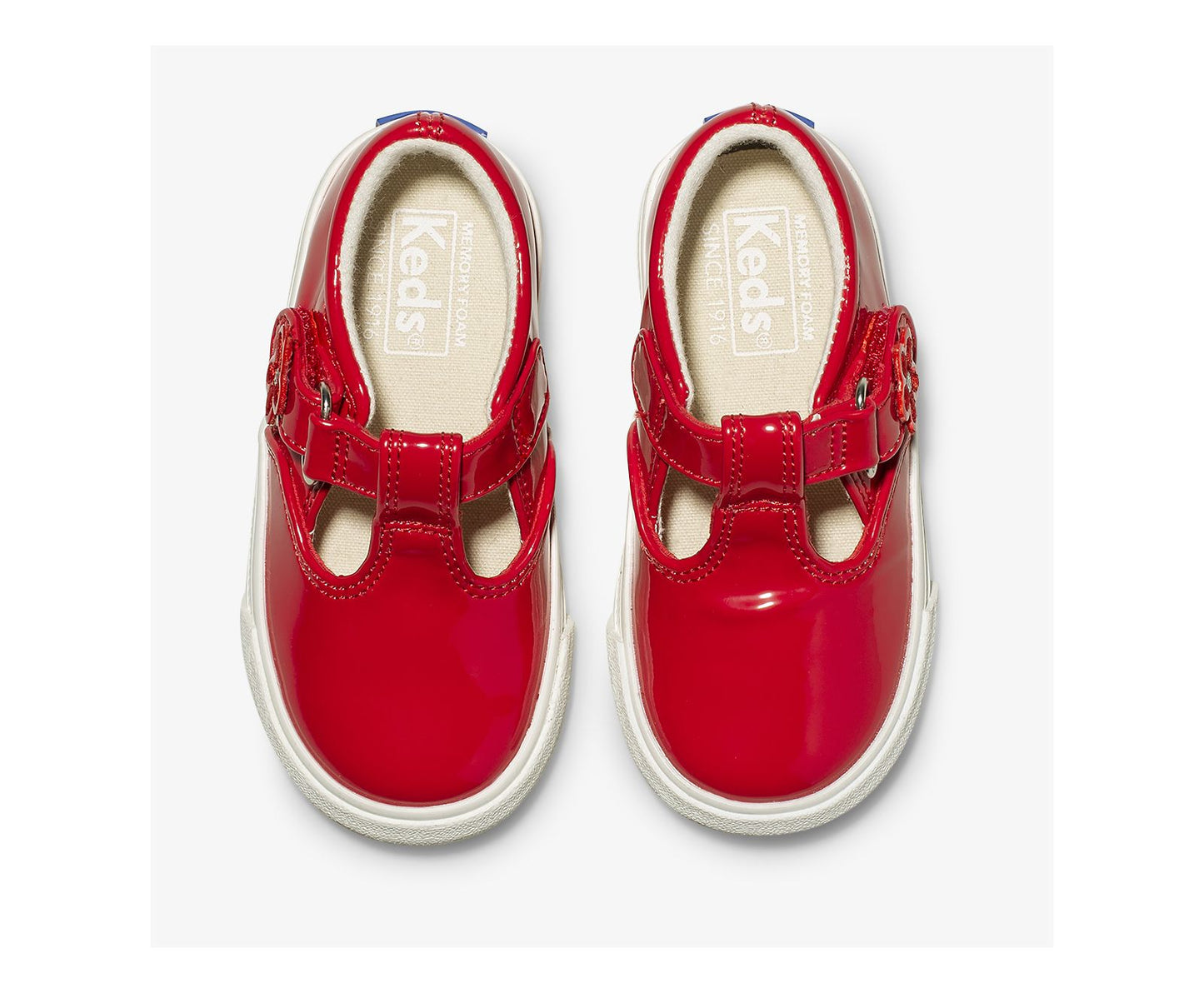 Big Kid's Daphne Patent Sneaker Red