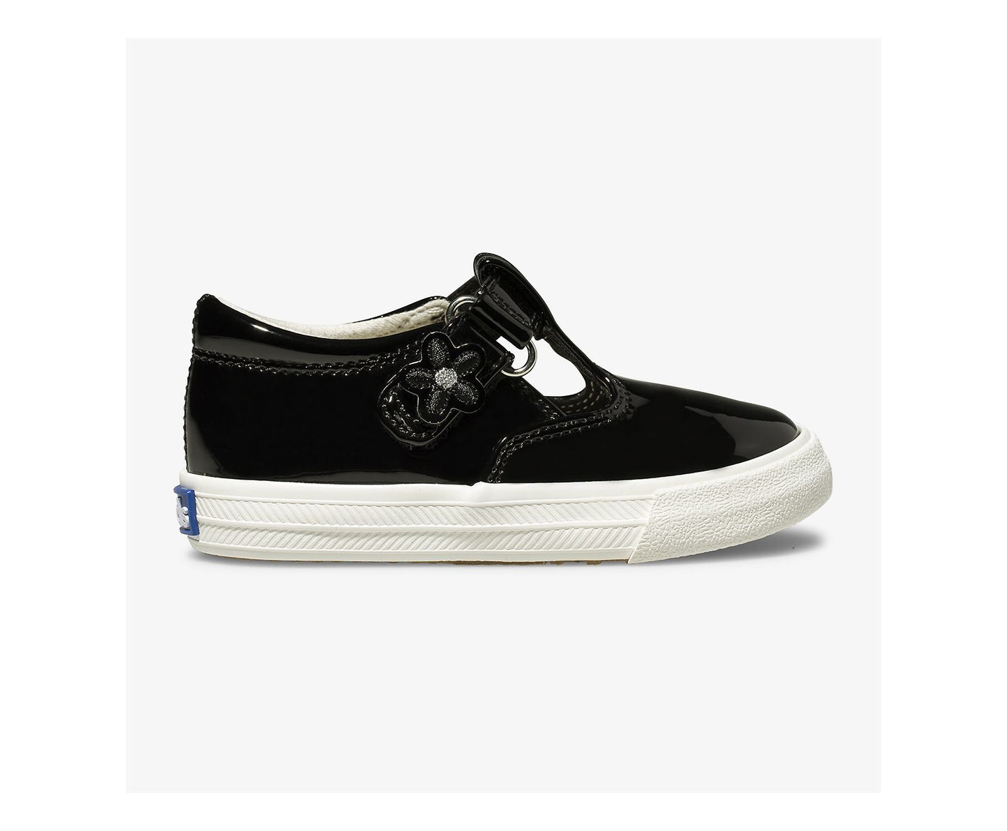 Little Kid's Daphne Patent Sneaker Black