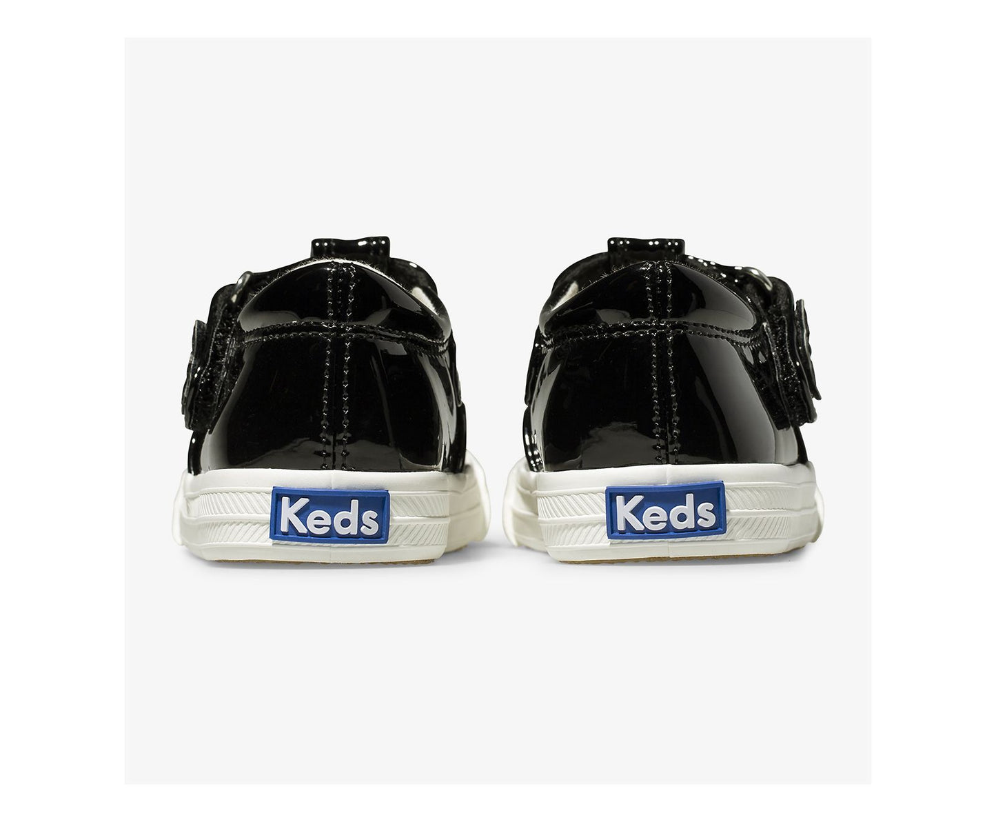 Little Kid's Daphne Patent Sneaker Black