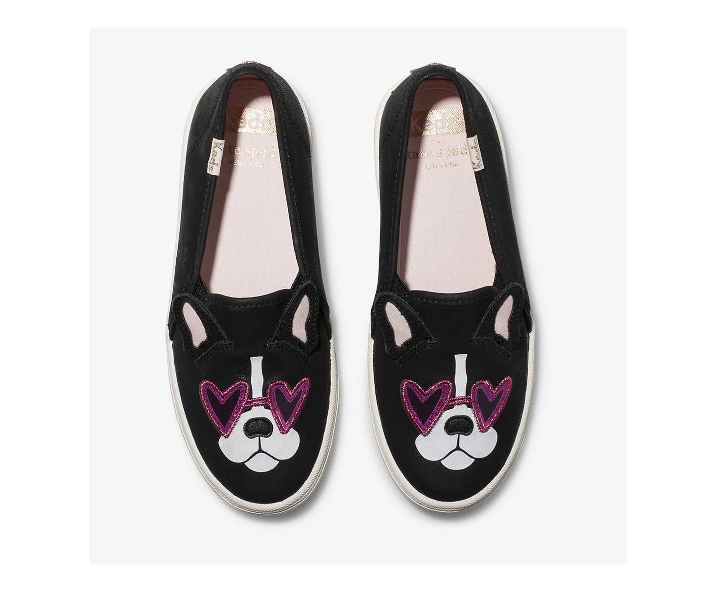 Big Kid's x kate spade new york Double Decker Francois Black