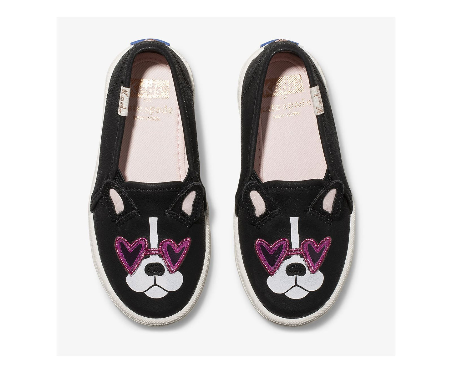 Little Kid's x kate spade new york Double Decker Francois Black