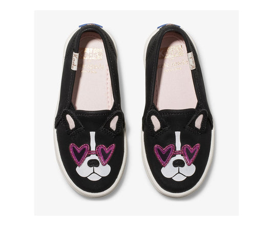 Little Kid's x kate spade new york Double Decker Francois Black