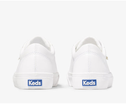Jump Kick Leather White Gold