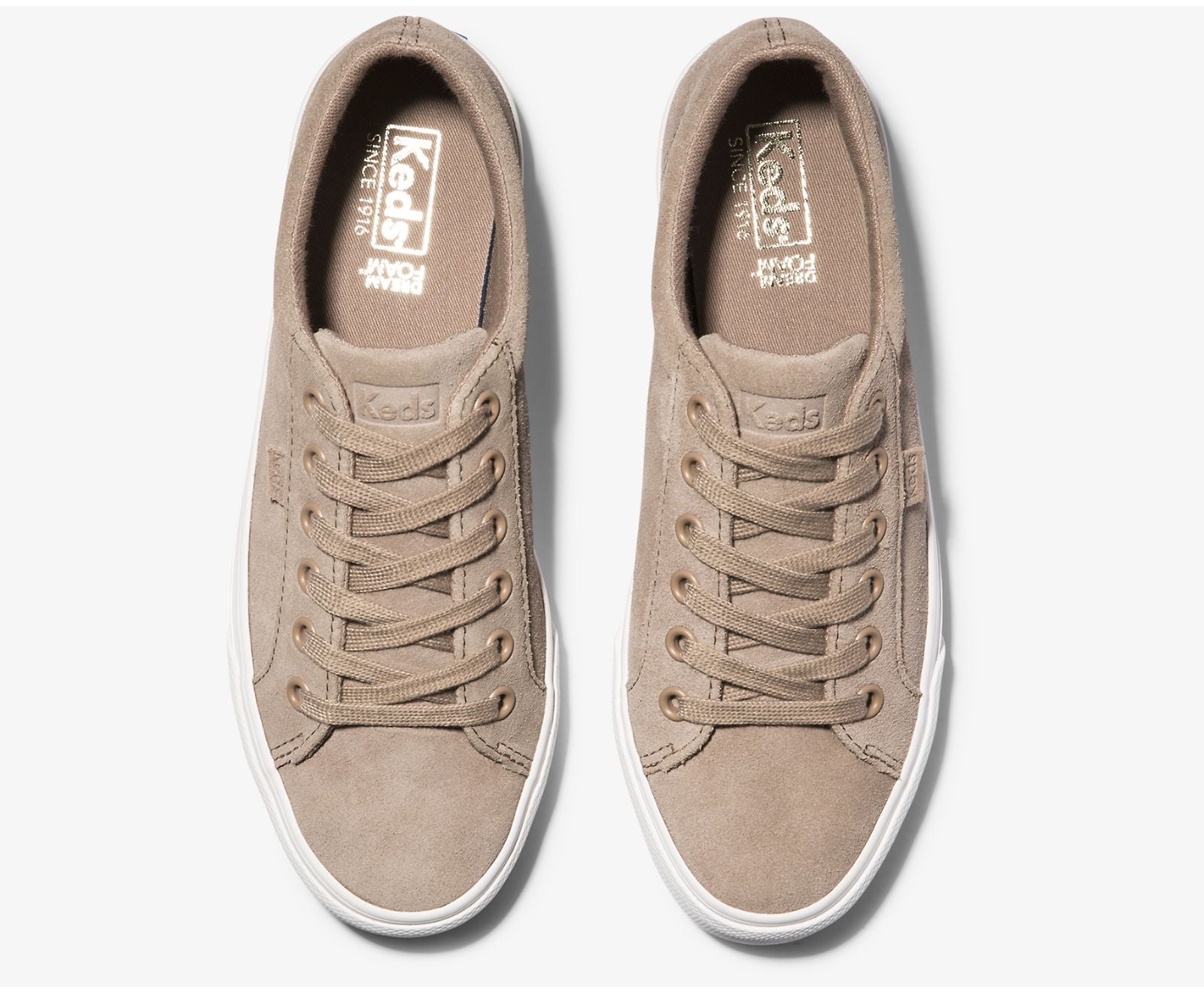 Jump Kick Suede Taupe