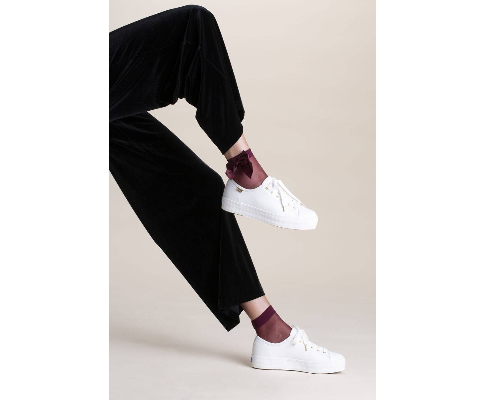 Triple Kick Luxe Leather White