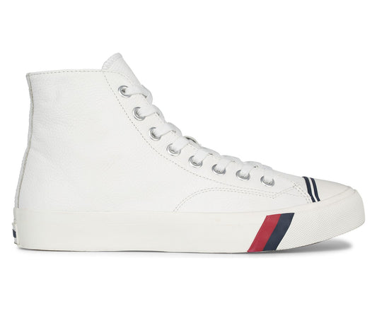 Royal Hi Leather White