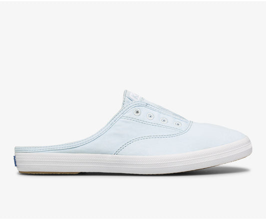Washable Moxie Mule Feat. Organic Cotton Light Blue