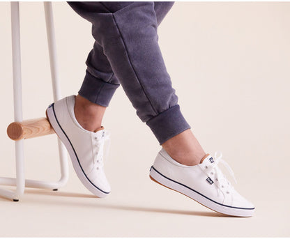 Center II Canvas Stripe White