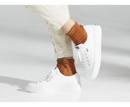 Jump Kick Duo Leather White