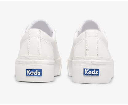 Jump Kick Duo Leather White