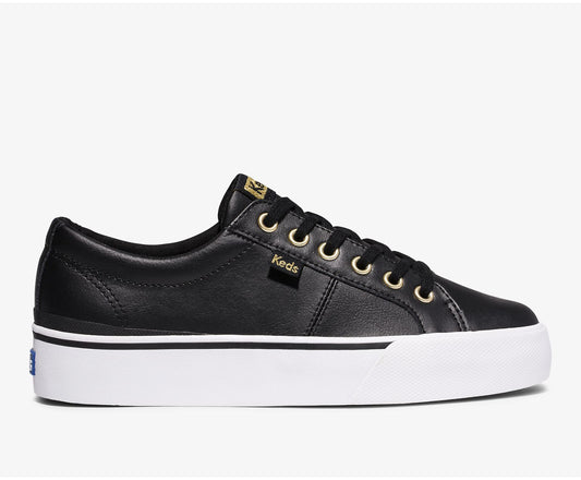 Jump Kick Duo Leather Black