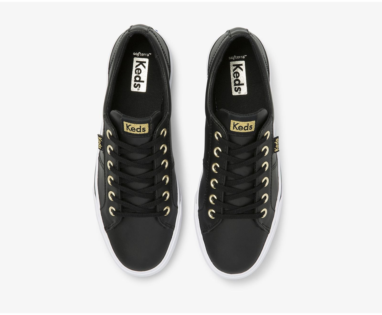Jump Kick Duo Leather Black