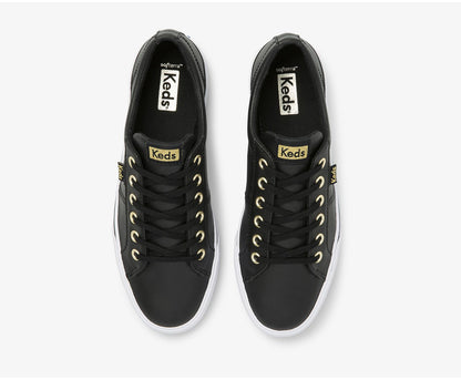 Jump Kick Duo Leather Black