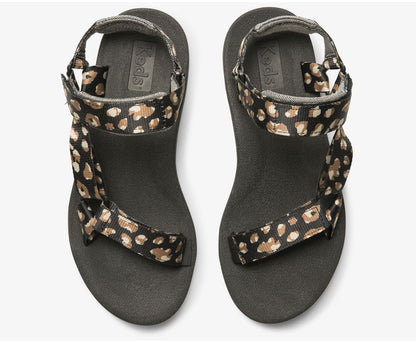 Trio Eco Sandal with Tencel™ Leopard