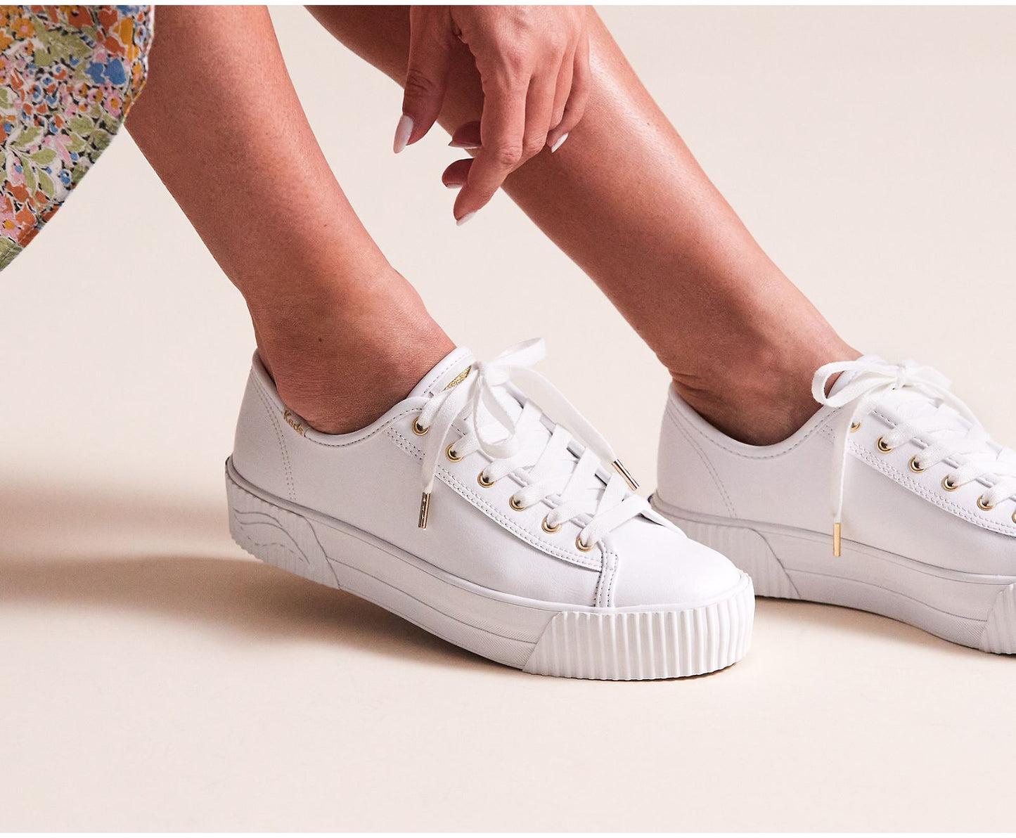 Triple Kick AMP Leather White