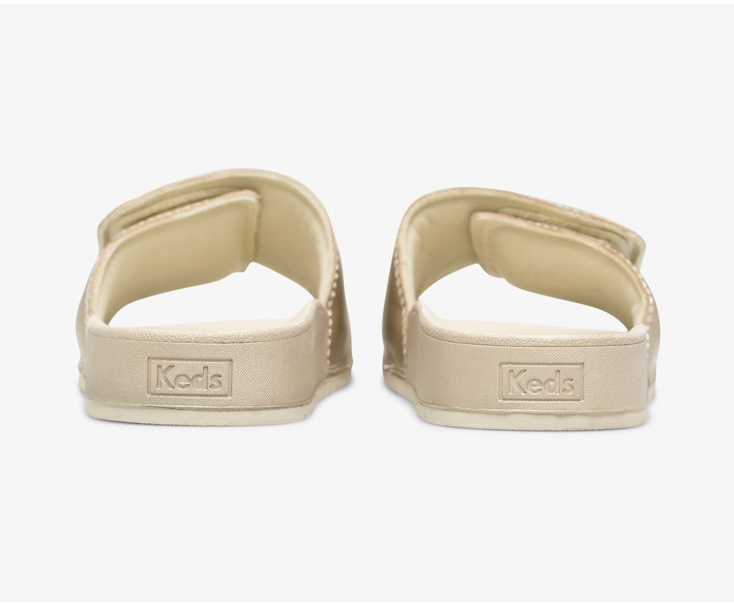 Bliss V Sandal Champagne Metallic