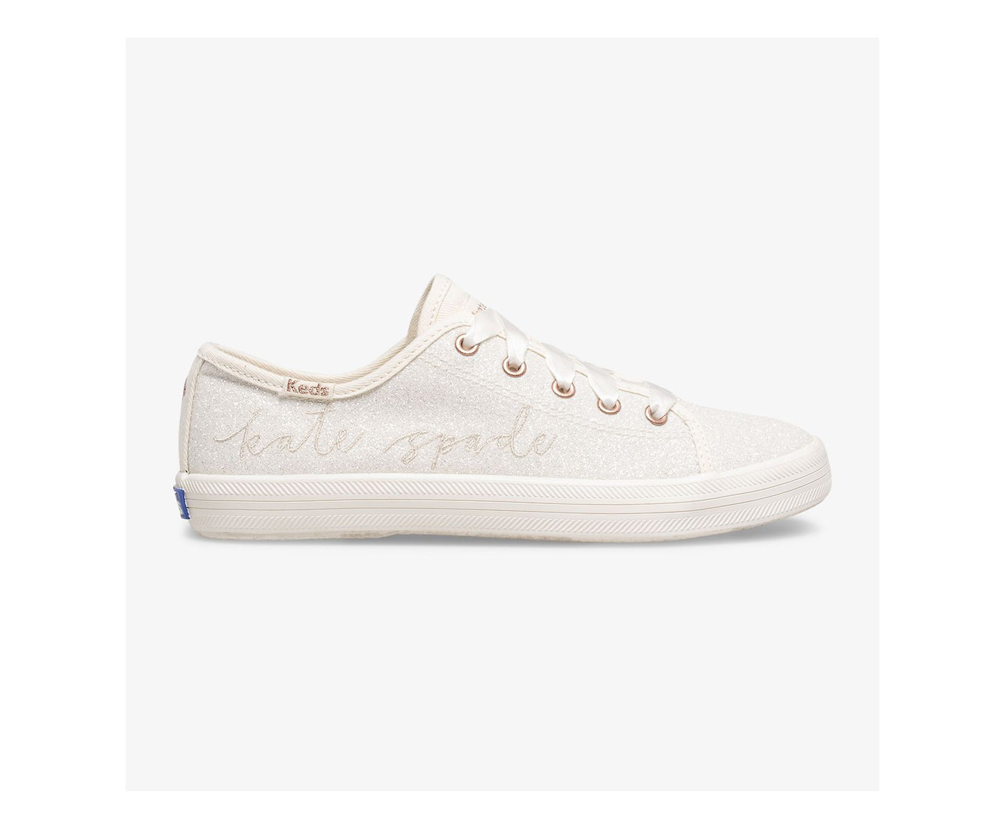 Big Kid's x kate spade new york Kickstart Glitter Ivory
