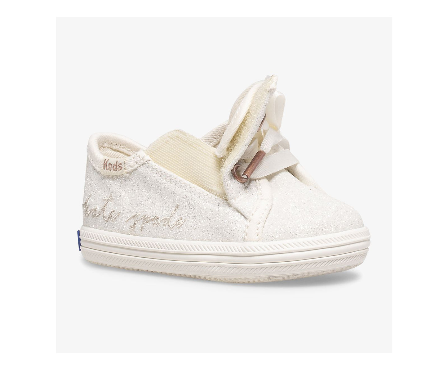 Little Kid's x ksny Kickstart Ivory Glitter Crib Ivory