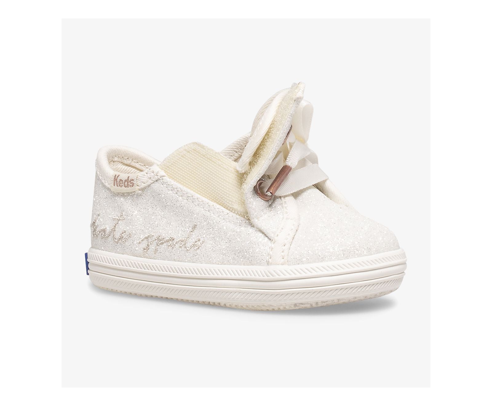 Little Kid's x ksny Kickstart Ivory Glitter Crib Ivory